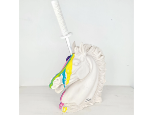 UNICORNS ARE REAL - Resin sculpture _ Mosche Bianche